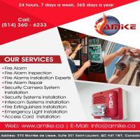 Amike Fire Security | Fire extinguishers installation Montreal image 1